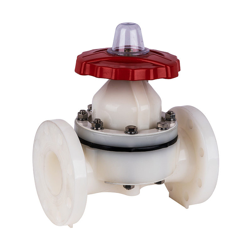 PVDF G41F-10F Flangemembranventil DN20-150 20A-150A JIS Standard