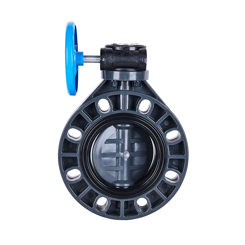 PVC-U D371X-10U Ormegear Butterfly Ventil DN40-1000 40A-1000A JIS Standard