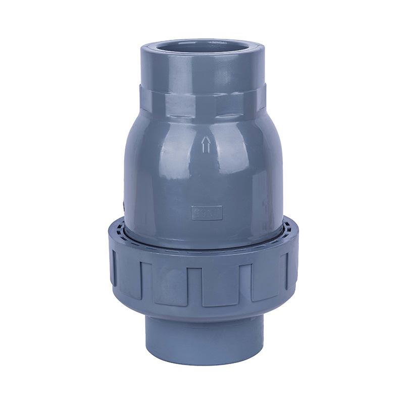 PVC-C H61F-10V Single Union Socket kontraventil DN15-100 GB Standard