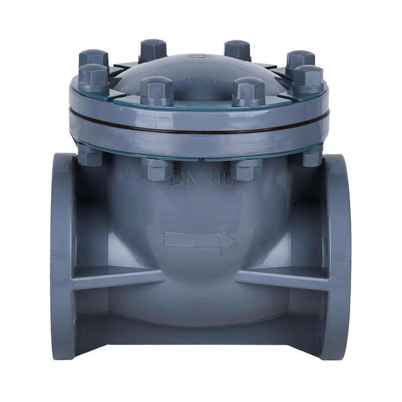 PVC-C H44F-10V Svingtype Kontraventil DN15-300 GB Standard