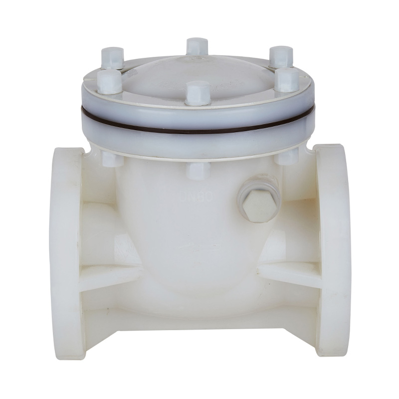 PVDF H44F-10F Svingtype kontraventil DN15-300 GB Standard