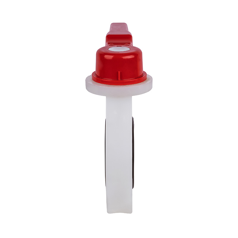 PVDF D71X-10F Håndtag Butterfly Ventil DN40-200 1-1/2'-8' ANSI Standard