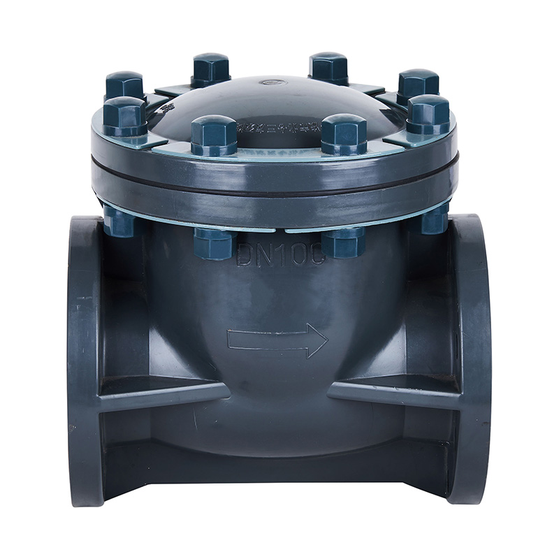 PVC-U H44F-10U Svingtype kontraventil DN15-300 1/2'-12' ANSI Standard