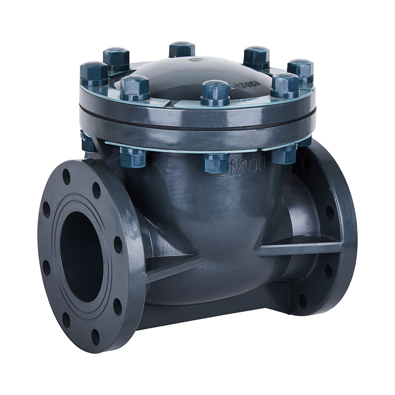 PVC-U H44F-10U Svingtype kontraventil DN15-300 1/2'-12' ANSI Standard